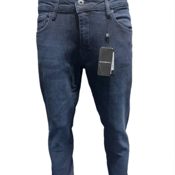MM-JS8 (Emporio Armani Men’s Designer Jeans – Sleek Slim Fit Italian Denim)